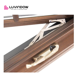 Americano anti-robo de aluminio de madera maciza <span class=keywords><strong>windows</strong></span> abrir ventanas abatibles - Product Image 3