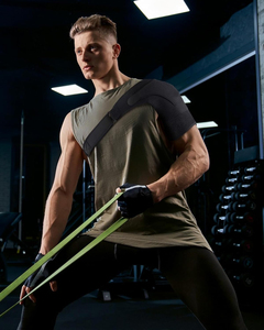 Unisex vai hỗ trợ Brace nhà máy trực tiếp Neoprene bảo vệ vai tập thể dục Pads với điều chỉnh dây đeo vai bảo vệ - Product Image 2