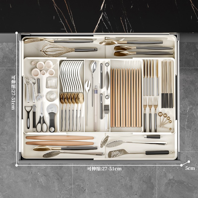 Compartmentalized Storage Box - Large [Extendable]