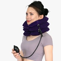 Air Neck Traction Relive Pain Cervical Collar Dispositif gonflable de soutien du cou traction réglable collier cervical rigide