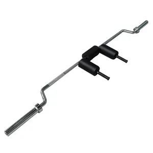 Tập thể dục Squat olympi bar, 750lbs an toàn Squat Bar tạ Thanh tập tin đính kèm với vai và cánh tay miếng đệm cho Trọng lượng nâng