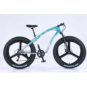 Vélo de montagne Snow <span class=keywords><strong>Mountain</strong></span> Bike 40 avec pneus surdimensionnés, absorption des chocs, vitesse variable, frein à disque double, cadre en acier au carbone, aluminium - Product Image 2