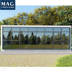 โรงงานกวางโจวขายส่งบ้านกระจกแบบพับได้สำหรับวิลล่า <span class=keywords><strong>ราคา</strong></span>ถูก ติดตั้งง่าย พร้อมสแตนเลส - Product Image 3