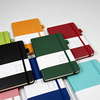 Cadeaux d'entreprise OEM, carnet en cuir PU, édition de luxe, couverture rigide, papier 50 feuilles, plusieurs couleurs, logo personnalisé, haute qualité