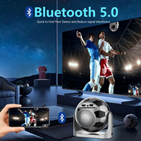 Projecteur de cinéma intelligent portable Android 13, mini LED de poche, design football, OEM ODM, pour usine