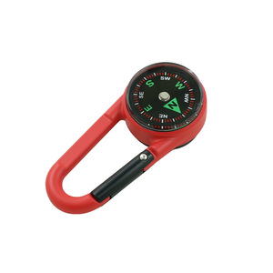 Thermomètre <span class=keywords><strong>boussole</strong></span> double face en plastique pour alpinisme et activités de plein air, portable à accrochage rapide avec cadran à aiguille et boucle - Product Image 5