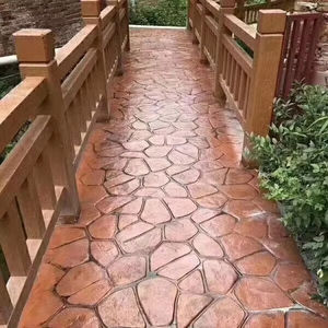 Molde de hormigón de silicona para fundición de suelo decorativo - Product Image 1