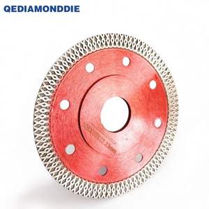 Disco de sierra de diamante súper delgado de 105 mm y 115 mm, disco de sierra de diamante turbo X Mesh para cortar azulejos de cerámica - Product Image 1