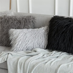 Housse de <span class=keywords><strong>coussin</strong></span> à poils longs, taie d'oreiller confortable et décorative, taille personnalisée, de haute qualité, nouvelle collection - Product Image 3