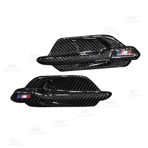 Rejilla de Ventilación Lateral Delantera de Fibra de Carbono Seca para <span class=keywords><strong>BMW</strong></span> <span class=keywords><strong>M2</strong></span> M2C F87 <span class=keywords><strong>2015</strong></span>+, Accesorios Decorativos para el Guardabarros - Product Image 5