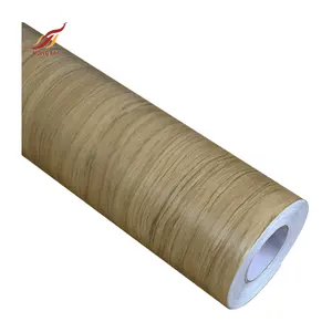 Gratying 5M Self-adhesive Wood Grain Floor Paper Covering PVC