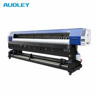 Printer Eco Solvent XP600 Resolusi Tinggi 3.2m, Printer Inkjet Format Besar Industrial Roll to Roll