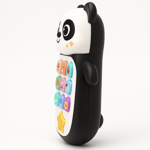 Panda <span class=keywords><strong>jouet</strong></span> à effets sonores multiples Téléphone portable avec lumière Jouets de dentition pour bébés <span class=keywords><strong>Jouet</strong></span> <span class=keywords><strong>rose</strong></span> téléphone portable - Product Image 1