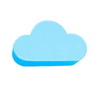 Porte-clés magnétique créatif en forme de nuage blanc pour rangement domestique – Porte-clés mignons et innovants