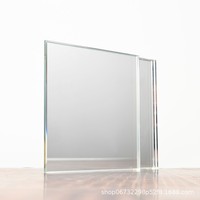 Customizable Ultra-clear Copper-free Silver Tempered Glass Single-sided Dance Mirror Bathroom Partition Mirror JINGRUN Brand