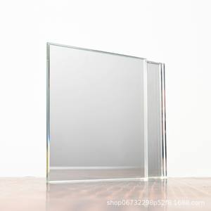 Anpassbarer Ultraklarer Kupferfreier Silber-Hartglas Einseitiger Tanzspiegel Badezimmer-Trennwandspiegel JINGRUN Marke - Product Image 4