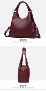 Fashion New Designer Crossbody Bags High Quality PU Leather Shoulder Messenger Bag Casual <b>Totes</b> Luxury Women Handbags and Purses - Product Image 3