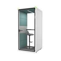 Cabine de méditation insonorisée pour bureau, espace de travail silencieux et confortable, cabine téléphonique, studio de luxe insonorisé