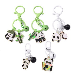 Accessori per coppie e migliori amici, piccoli regali per uomini e donne, graziosi portachiavi in stile cinese con motivi nazionali. - Product Image 1