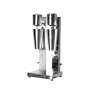 Double Head Electric Milkshake Machine Automatic Juicer Extractor Machine Industrial Milk Shake Maker