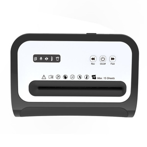 Electric <b>Paper</b> <b>Shredder</b> Cross Cut 10-19 Sheets A4 Document Cutter 20L Capacity Office Use - Product Image 4