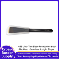 Kuas Foundation Ultra Tipis Rata Bulu Sintetis Kuas Makeup Kuas Concealer Tanpa Sambungan Stok Pabrik