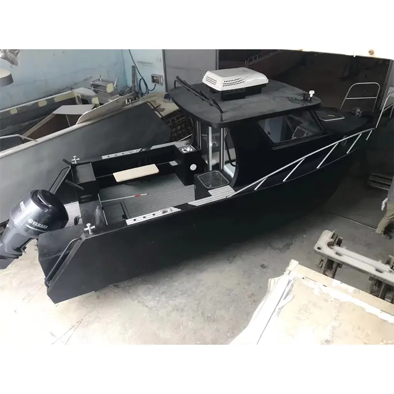 Fischerboot mit Motor Aluminium Boot Sportyacht Mittelkonsole Boot Aluminium Fischen Aluminium Luxusyacht