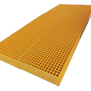 Grille en plastique <span class=keywords><strong>pour</strong></span> sol, grille en plastique dur <span class=keywords><strong>pour</strong></span> escalier, grille en fibre de verre FRP - Product Image 1