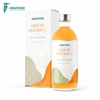 Complément Liquide de Vitamine C 500mg à Marque Blanche pour Blanchiment de la Peau, Boisson Dissoluble de Vitamine C en Vrac pour le Soutien Quotidien de la Santé
