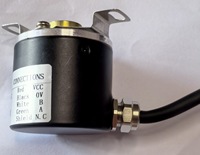 Encodeur optique à arbre creux pour le positionnement de servomoteurs, plusieurs PPR en stock et personnalisables