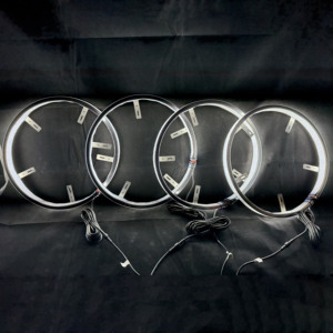 15 17 20 inch 4PC trắng dẫn bánh xe Vòng Kit chiếu sáng xe rim đèn tự động chiếu sáng bên ngoài - Product Image 2