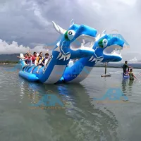 Crazy Water Sport Games Opblaasbare Draak Bananenboot Voor Water Speeltoestellen Amusement