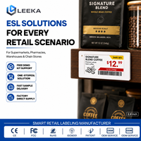 LEEKA ESL Fabricante de Sistema de Etiquetas de Precio Digitales, Etiqueta Electrónica de Precio Inalámbrica de Alta Resolución de 2.9 Pulgadas