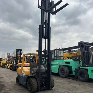 Chariot élévateur TCM Komatsu Kalmar FD50 d'occasion, moteur diesel, 3/4/5/6/7/8/10/12/15/16 tonnes, équipement fabriqué au Japon, original - Product Image 1