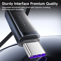 Cable USB-A a USB-C Toocki de Alta Velocidad, 100W, 480Mbps, con Carcasa de Aleación de Aluminio para Juegos y Uso Diario
