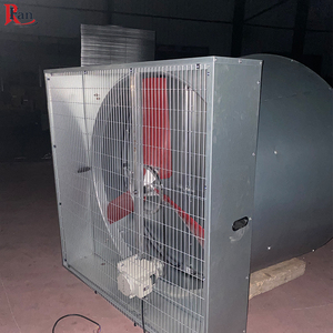 Equipo para aves de corral, ventilador de nailon de tres hojas, ventilador de escape de ventilación de flujo axial para granja de pollos - Product Image 1
