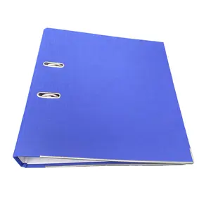 A4 PP Lever Arch File Folders With Clip And Finger Grip Hole And Customized Logo Style