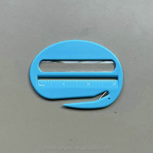 Ouvre-lettre ovale à succès, <span class=keywords><strong>outil</strong></span> multifonctionnel promotionnel pour le bureau avec loupe et échelle - Product Image 6
