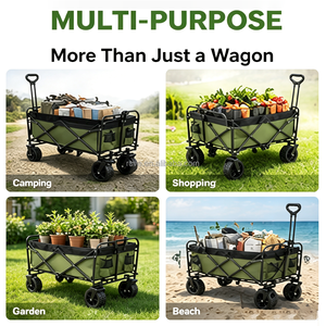 Nouvelle marque <span class=keywords><strong>de</strong></span> <span class=keywords><strong>chariot</strong></span> pliable d'extérieur imperméable avec panneau latéral abaissable, couleur personnalisable, pour le shopping et le camping - Product Image 4