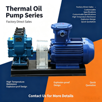 Pompe à engrenages électrique triphasée en fer YHCB en forme d'arc, moteur antidéflagrant haute pression 7,5 CV pour l'industrie chimique, diesel, OEM