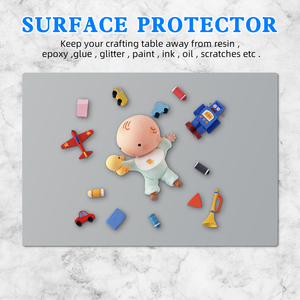 Yongli – <span class=keywords><strong>tapis</strong></span> de Table en Silicone, artisanat, épais, moule de moulage de bijoux, napperon pour bébé, <span class=keywords><strong>tapis</strong></span> de Table imprimable, napperon de dîner 3d - Product Image 5