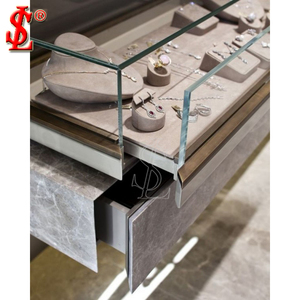<span class=keywords><strong>Vitrina</strong></span> <span class=keywords><strong>de</strong></span> Joyería <span class=keywords><strong>de</strong></span> Alta Gama con Iluminación LED, <span class=keywords><strong>Vidrio</strong></span> Templado Ecológico, <span class=keywords><strong>Vitrina</strong></span> Pequeña para Joyería con Vista Completa para Tiendas Pop-Up - Product Image 6