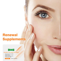 Produit de beauté en gros Inverser les soupirs du vieillissement Capsules L-Arginine Aide au sommeil réparateur et réduit les ridules pour les femmes