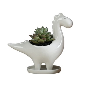 Animal Ceramic Flower Pot Cute Plant Pots Home Decor Garden Planters