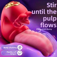 OEM Medusa Zungen-Vibrator für Klitoris- und G-Punkt-Stimulation, Einführbar, Geräuscharm