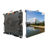 Armoires d'affichage vidéo LED en aluminium moulé sous pression 640*640MM pour centres commerciaux, points de vente en libre-service et signalétique personnalisable