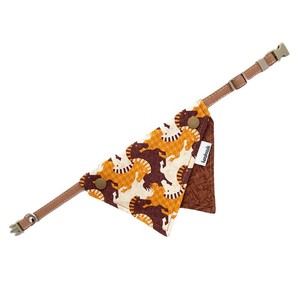 Wepets Go Pet Bandana Bavoir triangulaire en coton fait à la main pour chats et chiens avec motif de cheval, utilisation quatre saisons - Product Image 5