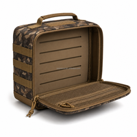 Boîte de rangement pour outils tactiques robustes, organiseur utilitaire, panneau MOLLE, équipement de survie EDC, équipement photo, camping en plein air, OEM