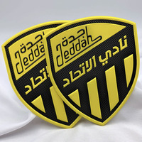 Écussons thermocollants 3D en TPU personnalisés pour maillots de football de club sportif