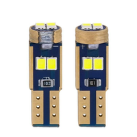 T5 LED Ampoule Canbus W3W W1.2W 2016 6 SMD Voiture Intérieur Lumière Tableau de Bord Avertissement Lampe Indicateur Wedge Auto Instrument Lampe 12V